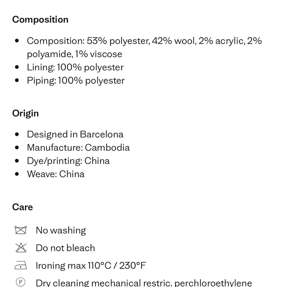 Mango Double Breasted Wool Blend Coat NWT - Picture 6 of 8